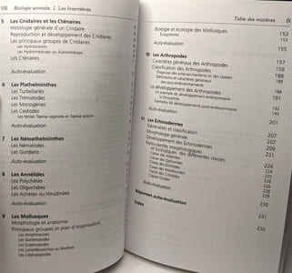 Biologie animale des invertébrés : Cours et QCM - 2e édition