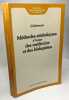 Méthode statistiques à l'usage des médecins et des biologistes - 3e édition. Schwartz