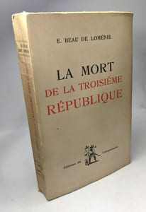La mort de la troisième république