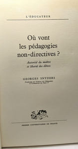 Où vont les pédagogies non directives