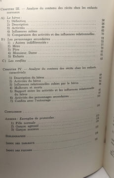 La personnalité des enfants normaux et caractériels à travers le test d'aperception C.A.T. Boulanger-Balleyguier G