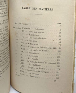 Voltaire études critiques. L'homme. - L'écrivain. - Le critique. - L'historien. - Le courtisan. - Le patriote. - Voltaire et la révolutio