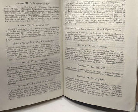Pensées précédées des principaux Opuscules - édition 1947. Pascal Blaise