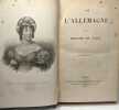 De l'Allemagne. Madame De Stael