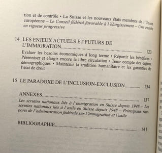 L'immigration en Suisse: 60 ans d'entrouverture - 2e édition mise à jour