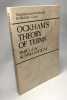 Ockham&acute;s Theory of Terms Part 1 of the Summa Logicae. Michael J. Loux