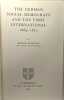 The German Social Democrats and the First International: 1864–1872. Morgan Roger