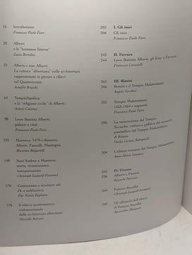 Leon Battista Alberti e l'architettura. Catalogo della mostra (Mantova 16 settembre 2006-14 gennaio 2007). Aa.vv