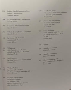 Leon Battista Alberti e l'architettura. Catalogo della mostra (Mantova 16 settembre 2006-14 gennaio 2007)