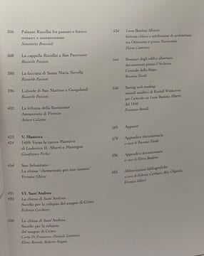Leon Battista Alberti e l'architettura. Catalogo della mostra (Mantova 16 settembre 2006-14 gennaio 2007). Aa.vv