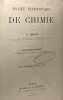 Traité élémentaire de Chimie - 12e édition - avec 548 figures dans le texte. L. Troost