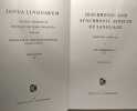 Diachronic and synchronic aspects of language selected articles / (Janua Linguarum. Series Maior 7). Alf Sommerfelt