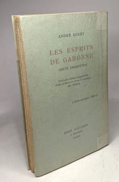 La vie inimitable d'andré berry trouvère gascon. depuis ses origines célestes jusqu'à la publication des esprits de garonne. Labracherie