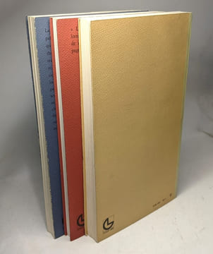 La Nuit venue (1986) + Dits et contredits (1985) + Pro Domo et Mundo (1986) --- 3 livres. Kraus Karl Lewinter Rogier (trad.)