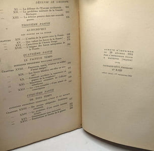 Défense de l'Europe : EDefence of the Weste quelques problèmes de la guerre et de la paix traduit de l'anglais par A. Armand. Petitjean et D. Dominique Guillet
