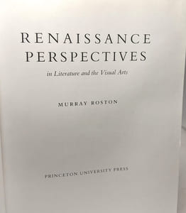 Renaissance perspectives in literature and the visual arts