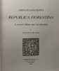 Republica fiorentina - a critical edition and introduction. Donato giannotti