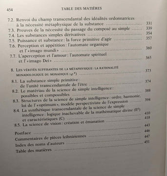 Architectonique Disjonctive Automates Systémiques et Idéalite Transcendantale Dans L'ouvre De G. W. Leibniz (Bibliothèque D'histoire De La ...