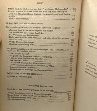 Afrika. Europas Gemeinschaftsaufgabe Nr. 1. Mit 5 Karten. Zischka Anton