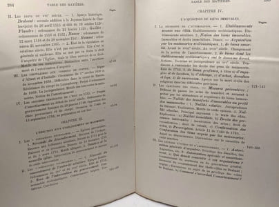 Les Lois sur la Mainmorte dans les Pays-Bas Catholiques. Étude sur l'édit du 15 septembre 1753 ses précédents et son exécution