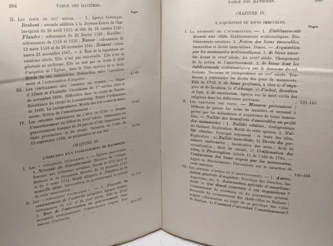 Les Lois sur la Mainmorte dans les Pays-Bas Catholiques. Étude sur l'édit du 15 septembre 1753 ses précédents et son exécution. Koerperich Richard