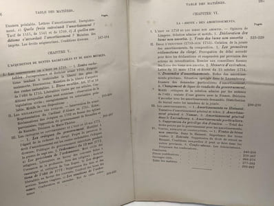 Les Lois sur la Mainmorte dans les Pays-Bas Catholiques. Étude sur l'édit du 15 septembre 1753 ses précédents et son exécution