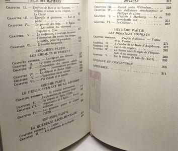 Zwingle le troisième homme de la Réforme. Les Temps et les Destins / Les temps et les destins