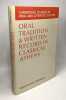 Oral Tradition and Written Record in Classical Athens (Cambridge Studies in Oral & Literate Culture). Thomas Rosalind