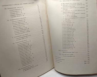 Contribution à l'étude des formes larvaires des trématodes au Congo belge et spécialement de la larve de Schistosoma Mansoni