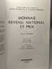 Monnaie revenu national et prix. claassen