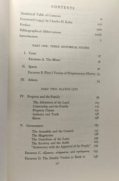 Plato's Cretan City: A Historical Interpretation of the Laws. Morrow Glenn R