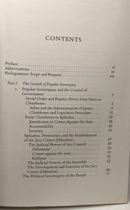 From Popular Sovereignty to the Sovereignty of Law: Law Society and Politics in Fifth-Century Athens