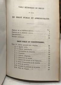 Précis du cours de droit public et administratif - Deuxième Edition