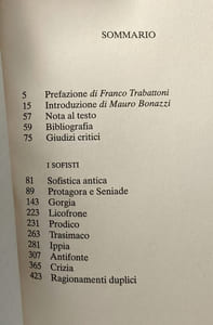 I sofisti (BUR Classici greci e latini)