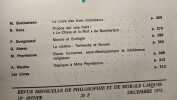 La pensée et les hommes 7 / revue mensuelle de philosophie et de morale laïques. Duvigneaud Bastiaensen Hens Aiseau Peyrebonne Wautier