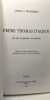 Frère Thomas D'aquin : Sa Vie Sa Pensée Ses Oeuvres. Jamesa Weisheipl