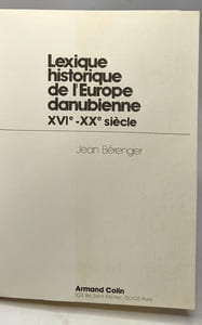 Lexique historique de l'Europe danubienne
