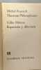 Theatrum Philosophicum seguido de Repetición y diferencia. Deleuze Gilles Foucault Michel