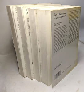 AVANT MEMOIRE (complet des 4 vol.) - Tome I. D'une minute à l'autre (Paris 1555-1736) - Tome II. D'une minute à l'autre (Paris 1555-1736) - Tome III. La Fauconnier (à Paris sous Louis XV) - Tome I