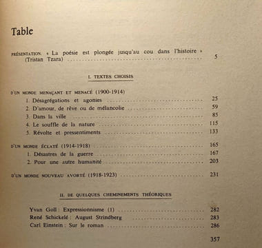 Expressionnistes allemands. Panorama bilingue d'une génération. RICHARD (Lionel)