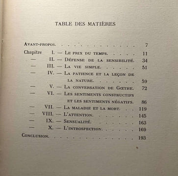 Goethe et l'Art de Vivre. D'harcourt Robert