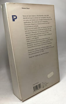 Histoire de Rome: Biographie d'une ville. Hibbert Christopher