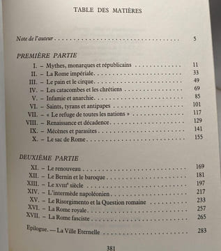 Histoire de Rome: Biographie d'une ville. Hibbert Christopher