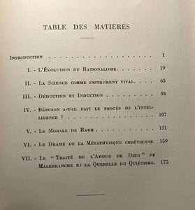La raison et la vie