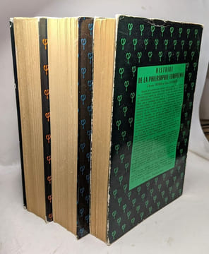 Tableau de la philosophie contemporaine (1967) + Tableau de la philosophie moderne (1965) + Histoire de la philosophie européenne antique & médiévale ...