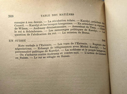 Mémoires du Prince Louis Windischgraetz. Traduit par le Capitaine Chomel de Jarnieu. Collection de Mémoires Etudes et Documents pour servir à l'Histoire de la Guerre Mondiale