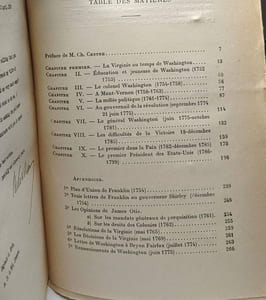George Washington fondateur des États-Unis 1732-1799. Édition française avec notes par Georges Roth . Préface de Charles Cestre