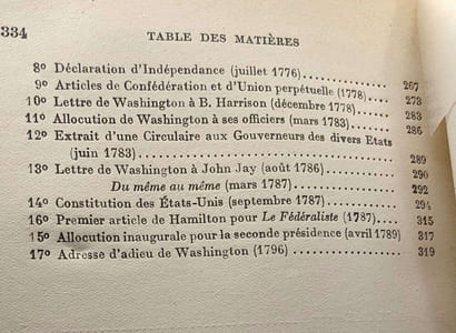 George Washington fondateur des États-Unis 1732-1799. Édition française avec notes par Georges Roth . Préface de Charles Cestre
