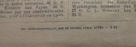 George Washington fondateur des États-Unis 1732-1799. Édition française avec notes par Georges Roth . Préface de Charles Cestre. Woodrow Wilson