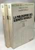 Histoire de la philosophie idées doctrines - T.7 La philosophie des sciences sociales + T.8 Le XX. siècle. François Châtelet